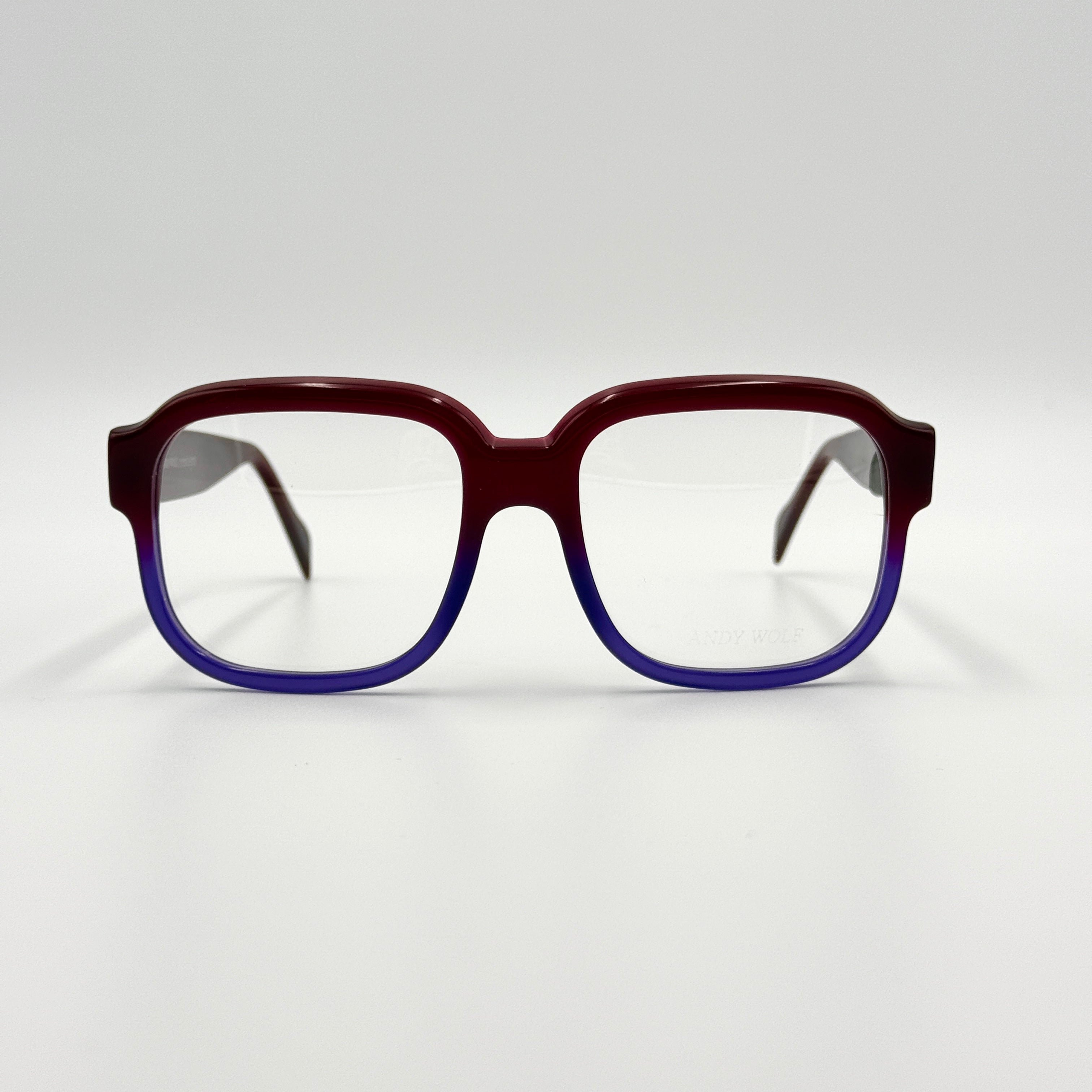 Andy Wolf Burgundy Acetate Glasses (Frames)