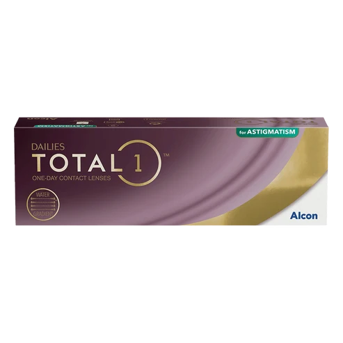 ALCON, DAILIES TOTAL 1 FOR ASTIGMATISM, 30PK